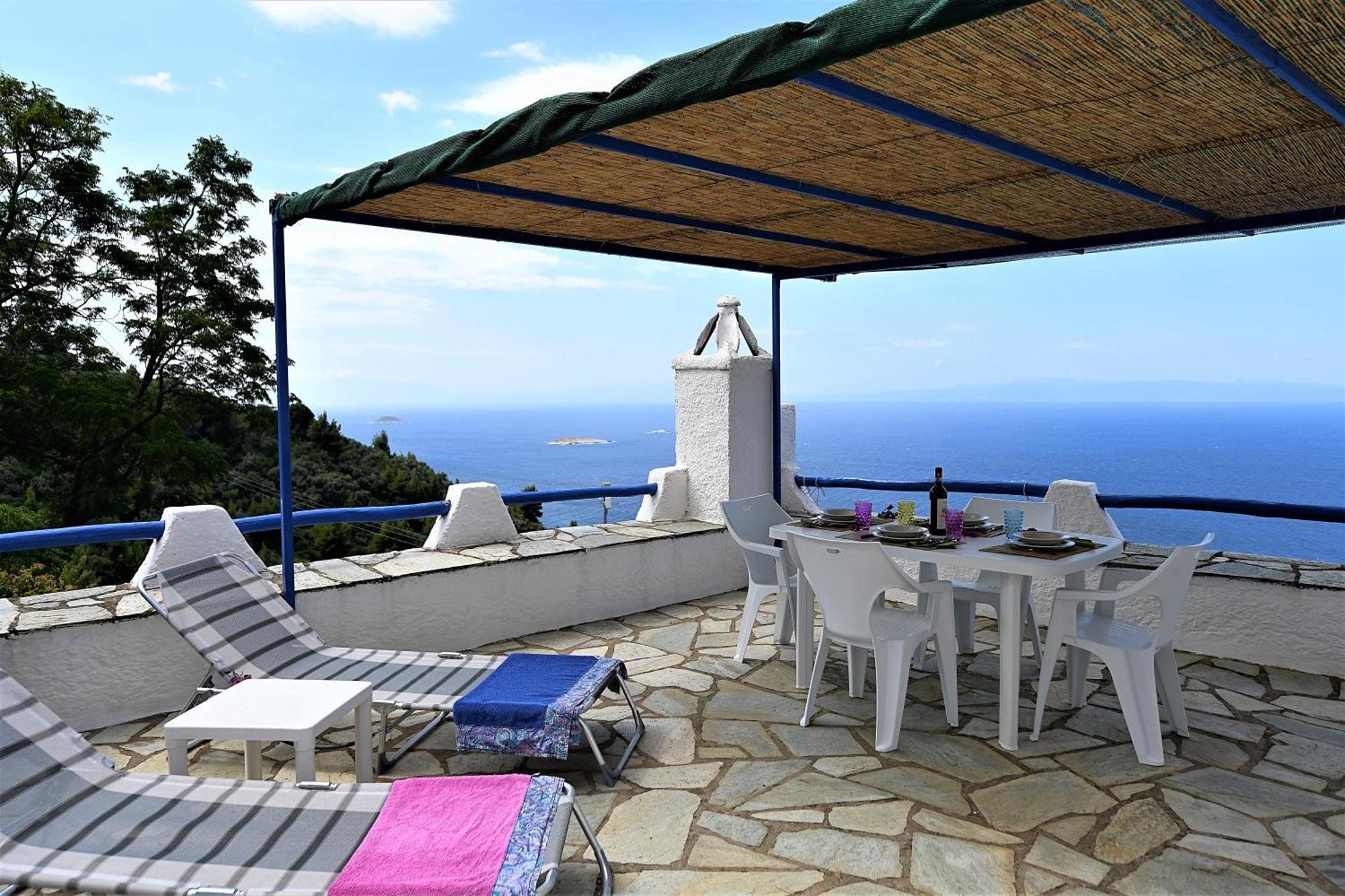 Secret Sporades Panoramic Residence Klíma Exterior photo