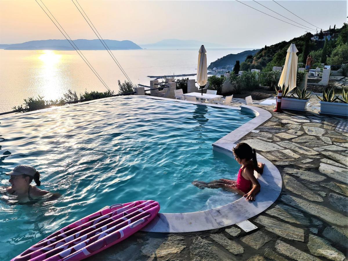 Secret Sporades Panoramic Residence Klíma Exterior photo