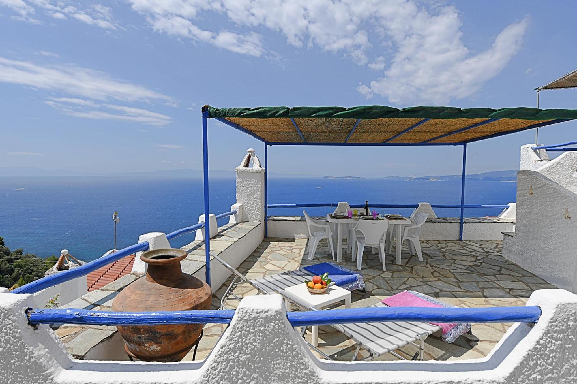 Secret Sporades Panoramic Residence Klíma Room photo