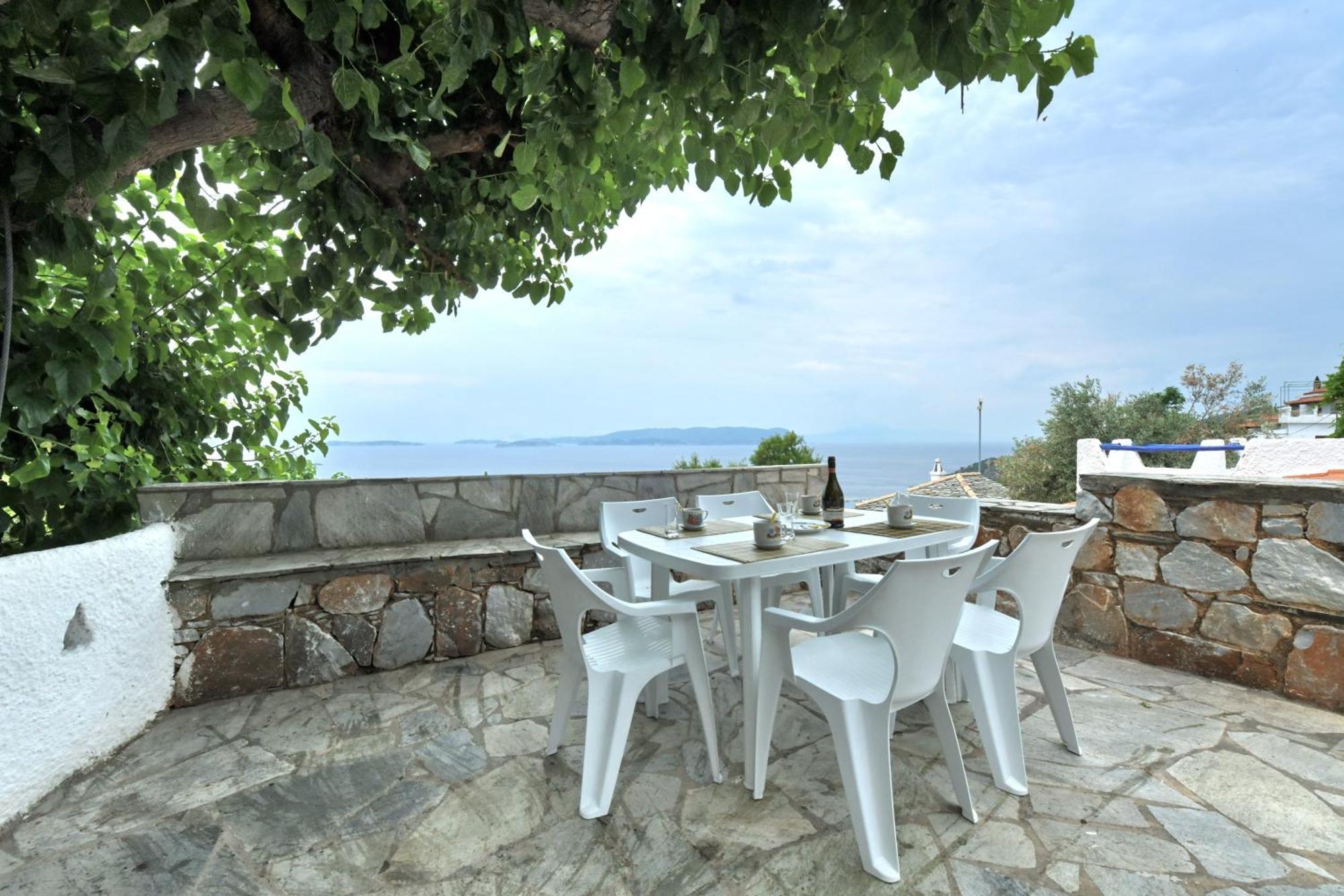 Secret Sporades Panoramic Residence Klíma Room photo